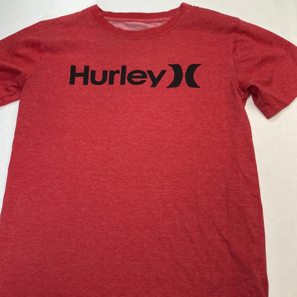 Hurley Nike Dri-Fit Red T-shirt Youth approx size 10/12
